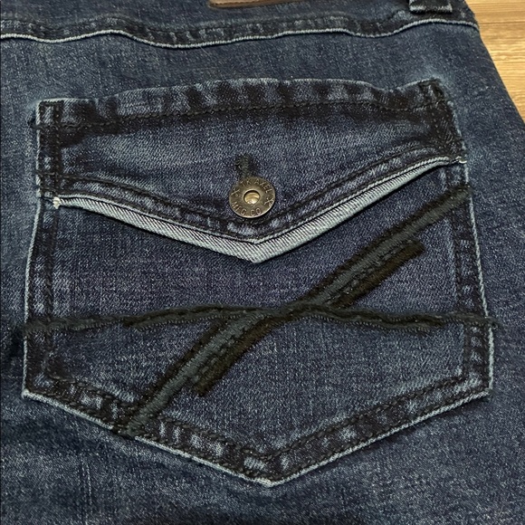 TK Axel Mens Jeans Slim Boot Cut Stretch Denim Med Wash Blue Size 34 X 30 - Picture 6 of 11